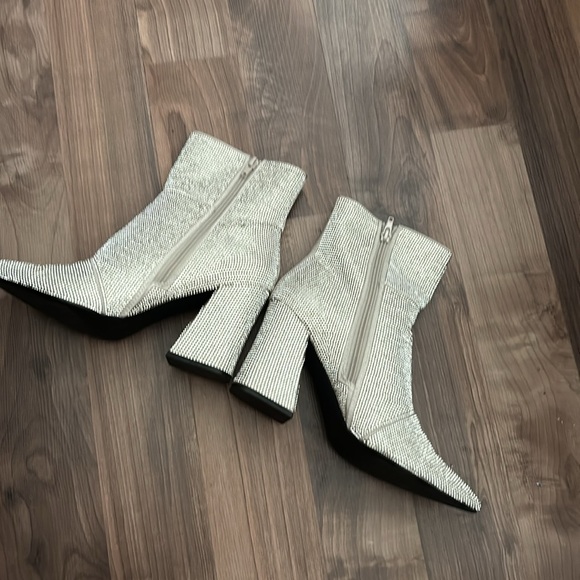 Blinged ankle booties - Picture 2 of 7